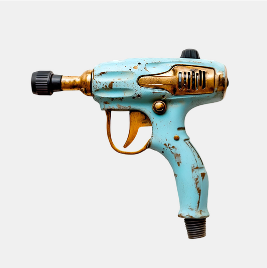 Vintage Blue Gold